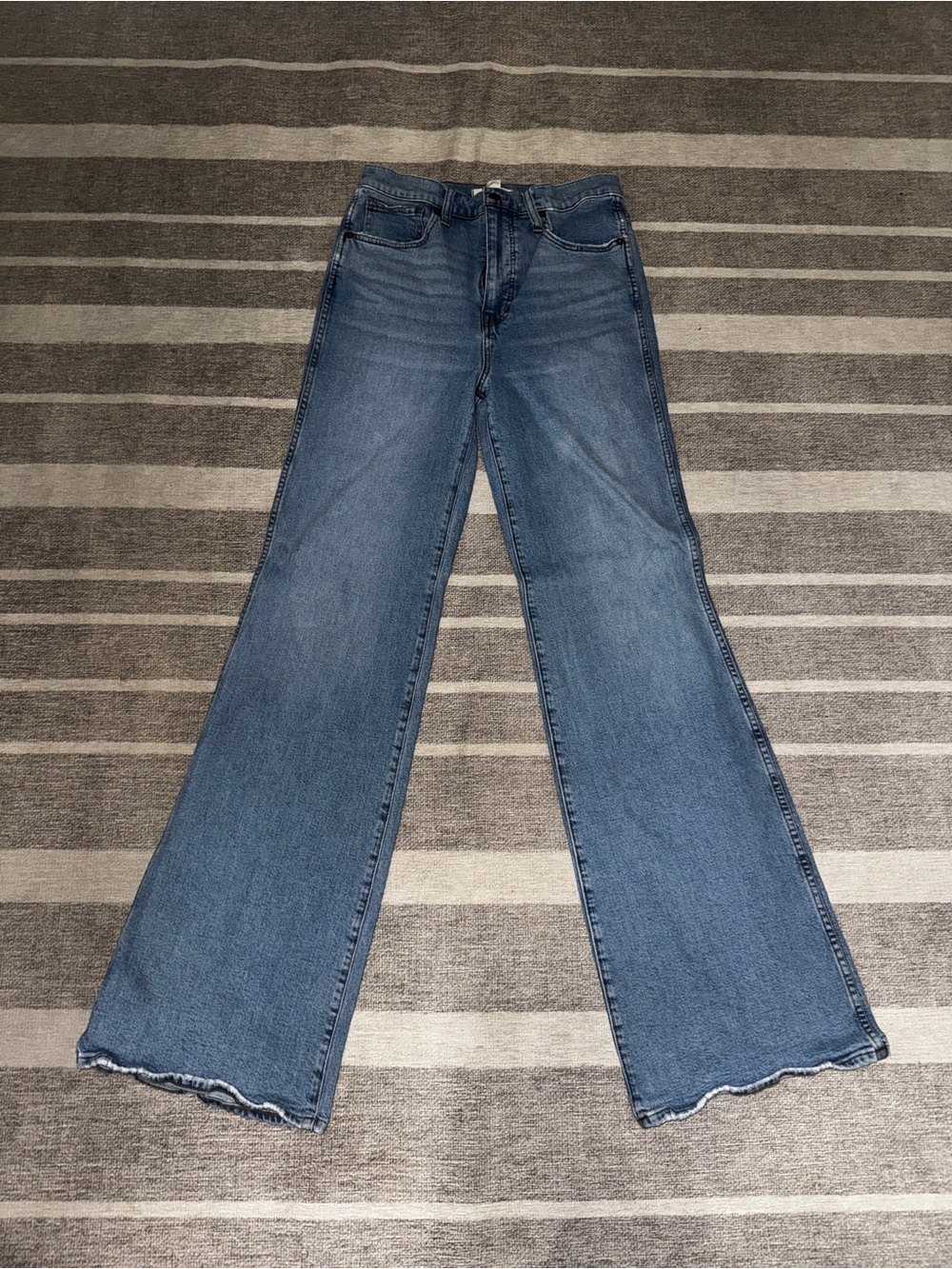 Madewell Classic Women's Blue Wide-Leg Jeans